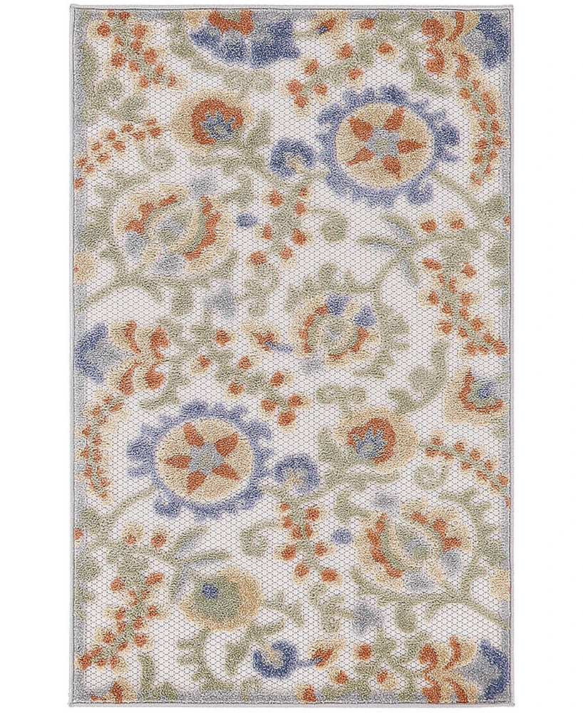 Nourison Home Aloha ALH17 2'8"x4' Area Rug