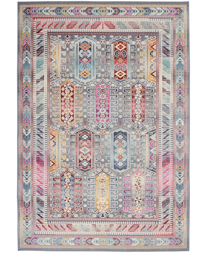 Nourison Home Vintage Kashan VKA06 5'3"x7'10" Area Rug