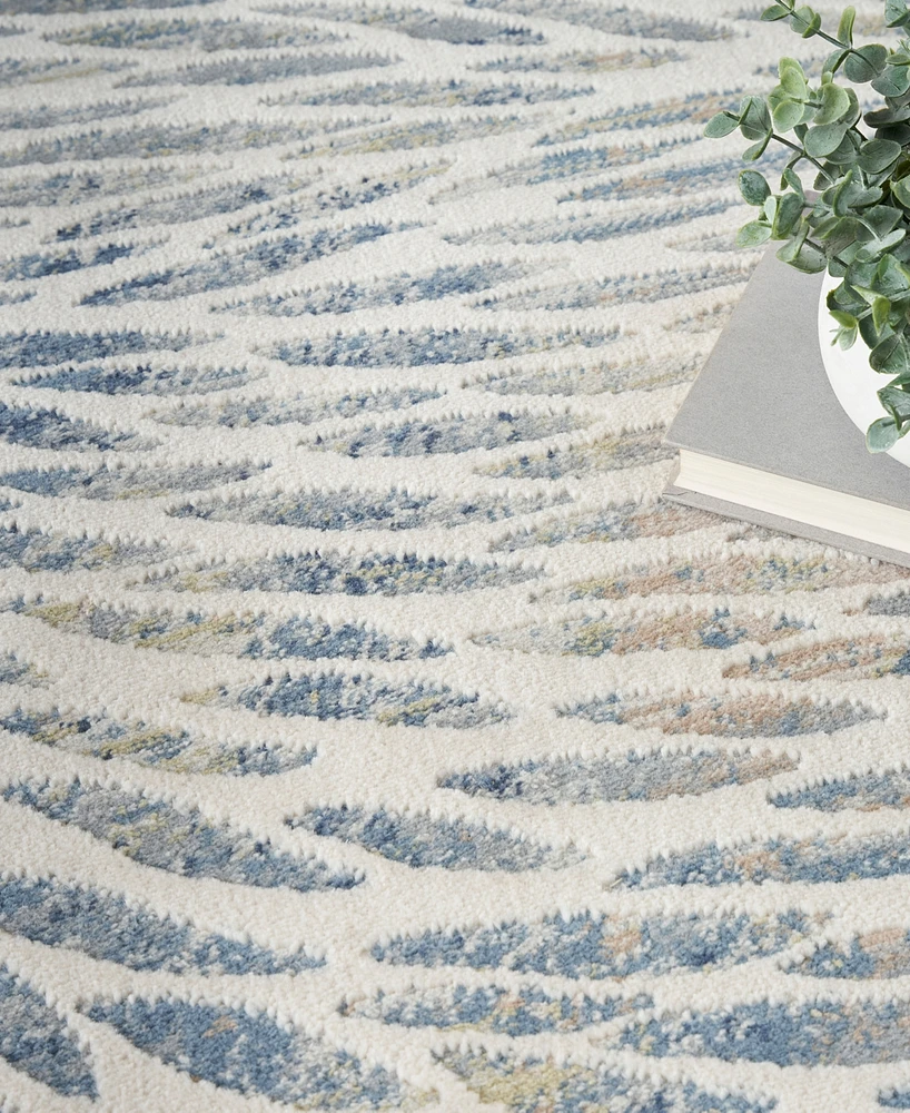 Nourison Home Exhale EXL03 5'3"x7'3" Area Rug
