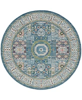 Nourison Home Ankara Global ANR17 6'x6' Round Area Rug