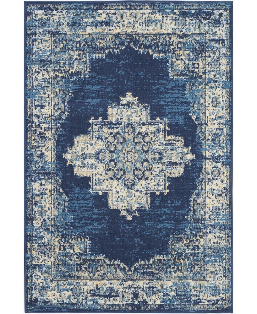 Nourison Home Grafix GRF14 5'3"x7'3" Area Rug