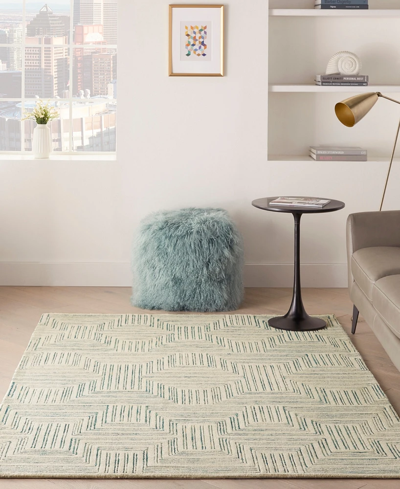 Nourison Home Interlock ITL06 5'x7'6" Area Rug