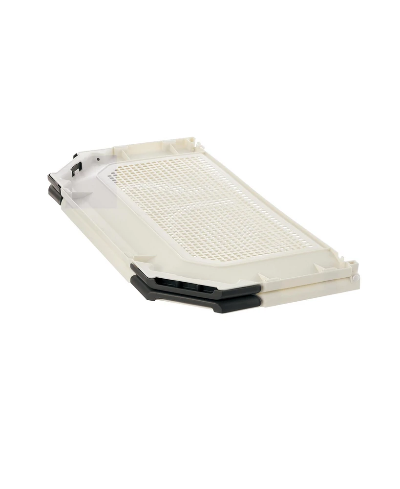 Richell Paw Trax: Potty Pad Holder - Light Beige & Black