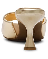 Anne Klein Women's Jerilyn Square Toe Mule Dress Sandals