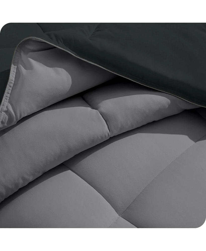 Bare Home Reversible Down Alternative Comforter Twin/Twin Xl