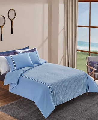 Lacoste Home Stripe 3-Pc. Comforter Set, King