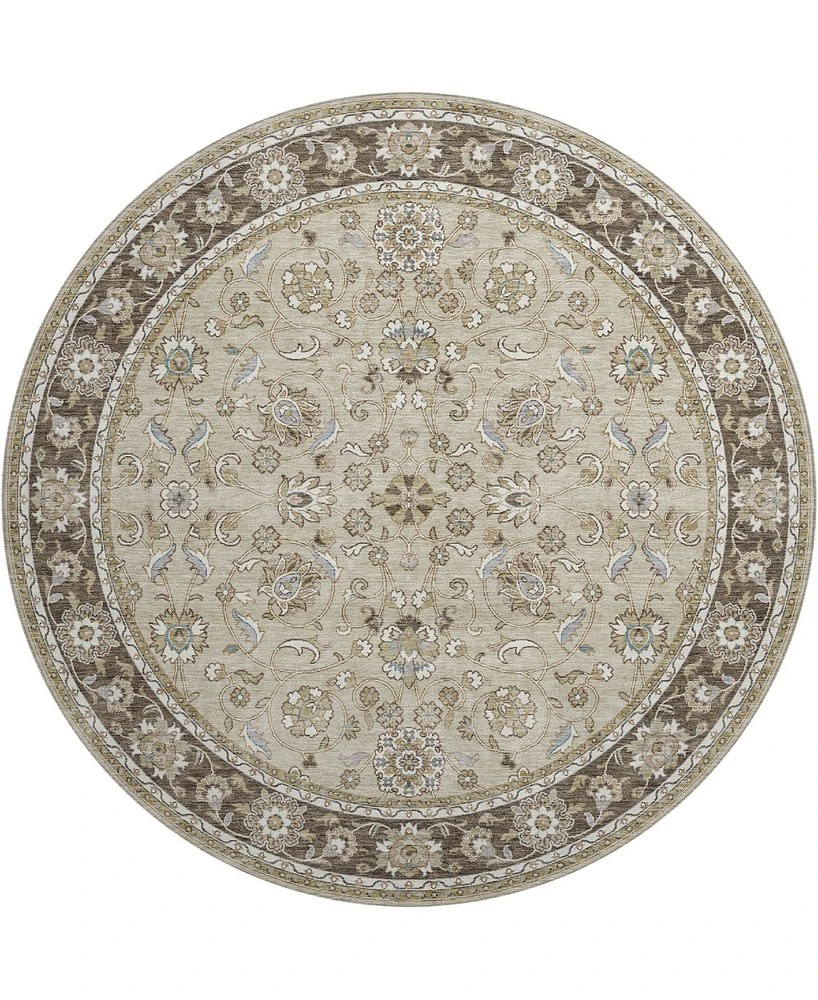 Dalyn Hatay Washable HY1 8'x8' Round Area Rug
