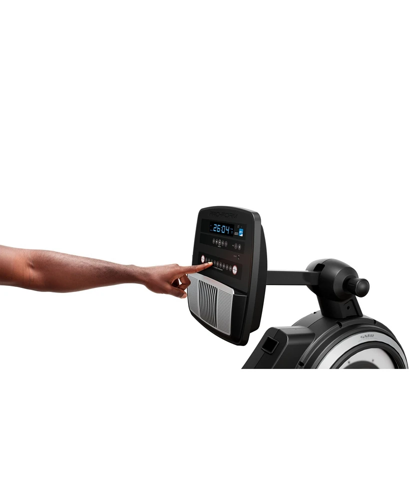 ProForm 750R Rower with 5 inch Display, Built-In Tablet Holder and SpaceSaver Design