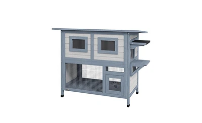 Cat House for Indoor and Outdoor Use – Cozy Shelter with Durable Design, Comfortable Space for Cats to Relax