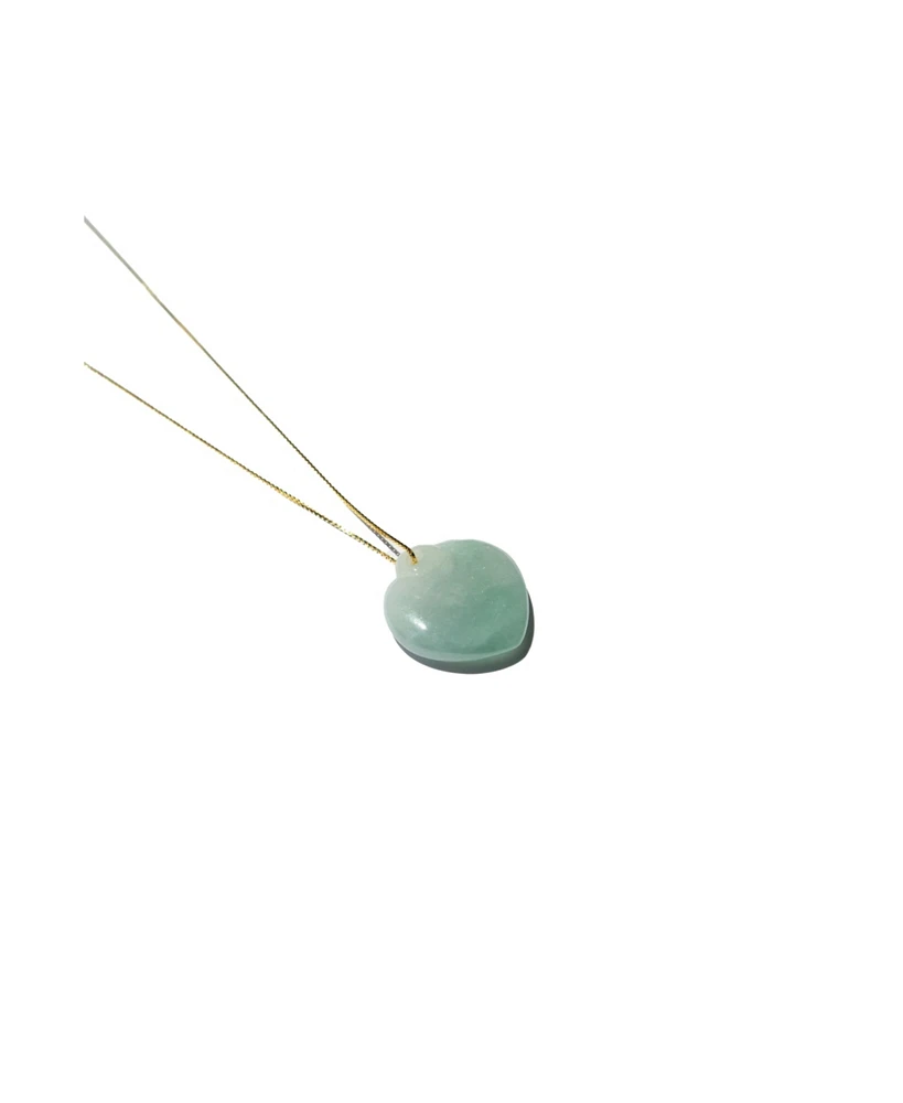 Amour — Jade pendant necklace