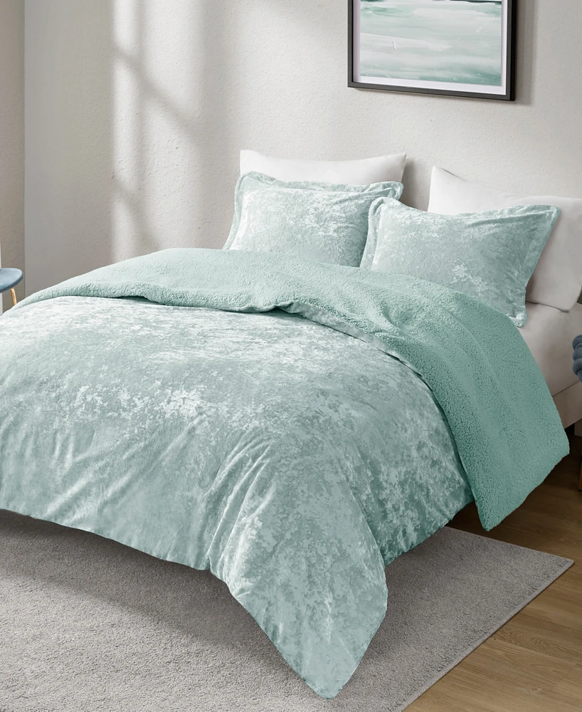 Intelligent Design Mira Reversible 3-Pc. Comforter Set, King/California King