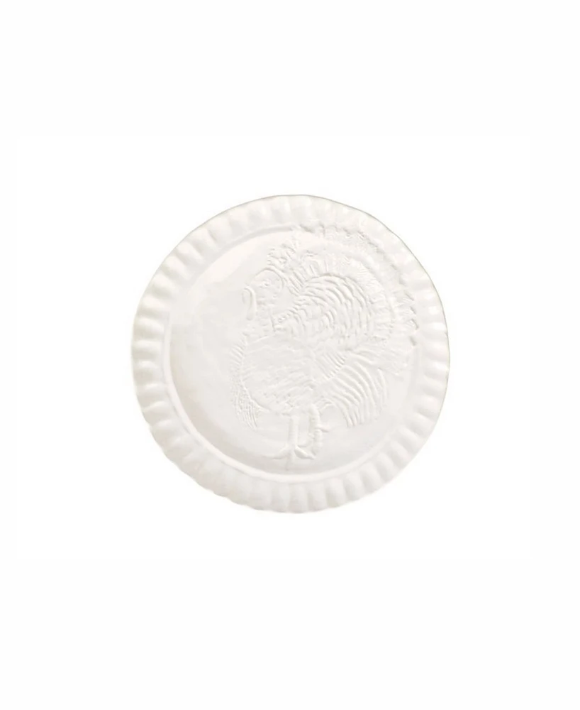 Vietri Pietra Tacchino Salad Plate