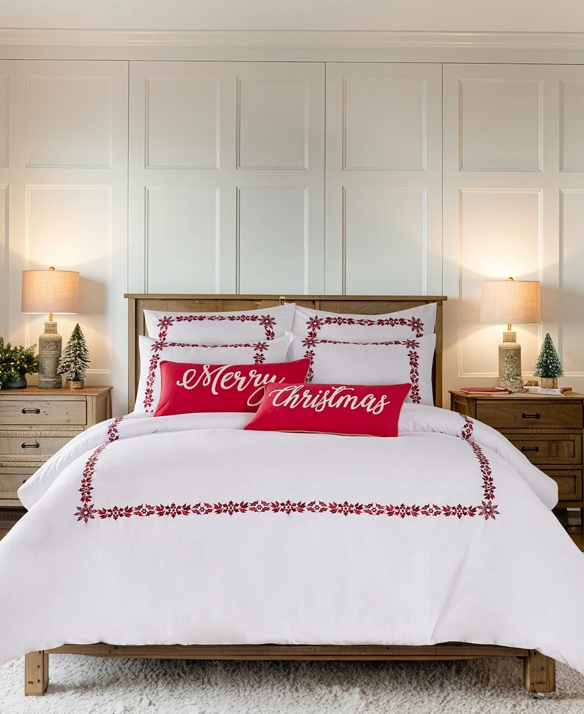 Levtex Holly Thistle 2-Pc. Sham Set, European