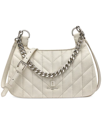 Karl Lagerfeld Paris Lafayette Quilted Leather Shoulder