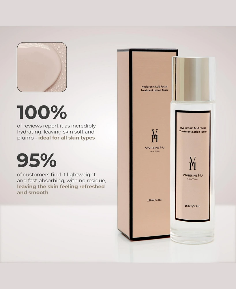Vivienne Hu Facial Treatment Lotion Toner, 5.3 oz.