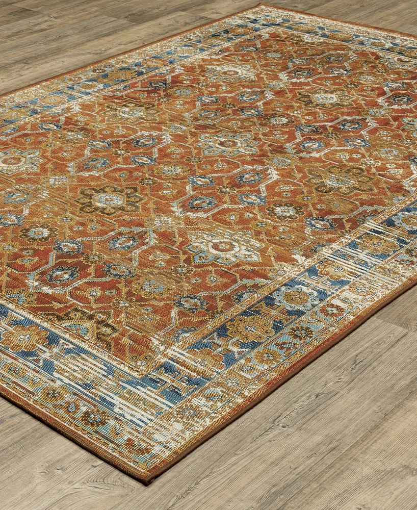 Oriental Weavers Naples 1204X 7'10"x10'' Area Rug