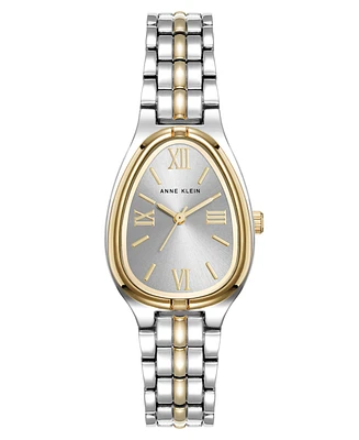Anne Klein Women's Quartz Vintage Two-Tone Alloy Metal Watch, 25mm