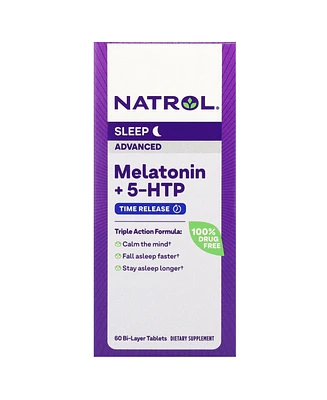 Natrol Melatonin + 5-htp Time Release