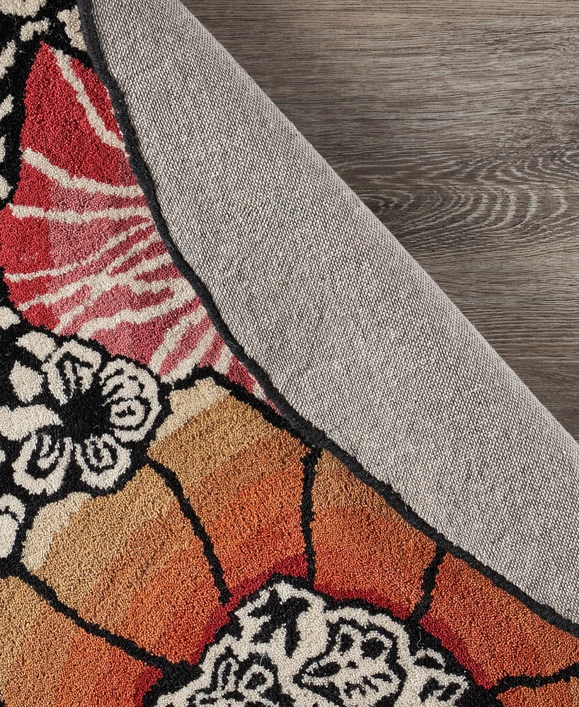 Lr Home Sweet Sinuo-106 6' x 6' Round Area Rug