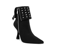 Piccini Stud Embellished Foldover Boots