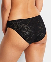 State of Day Women's Mesh Lace Bikini Underwear, Exclusively at Macy's