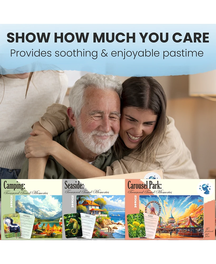 Quokka 3SET 60 Pieces Dementia Puzzles for Elderly