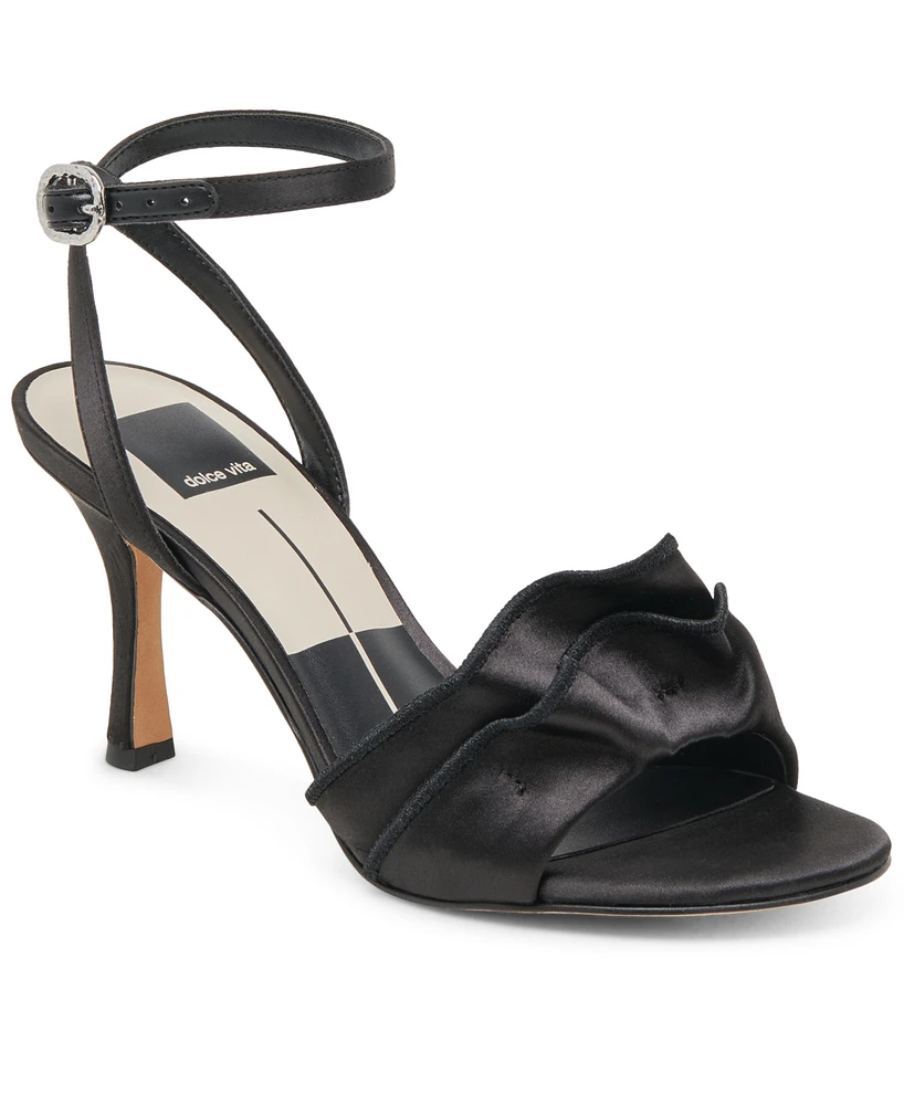 Dolce Vita Women's Lunette Ruffled Two-Piece Dress Sandals
