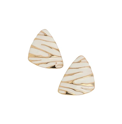 Sohi Women's The Trinity Stud Earrings