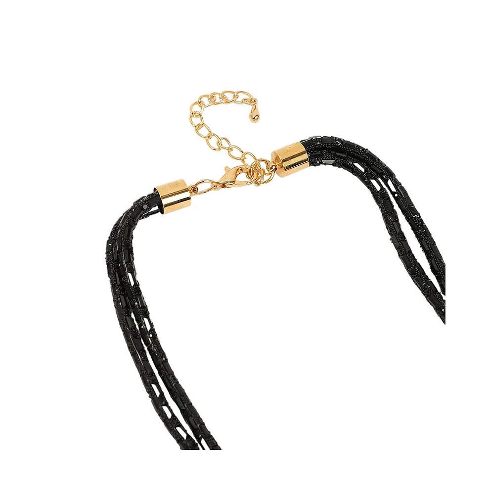 Sohi Women's The Mirror Multi-Layer Necklace