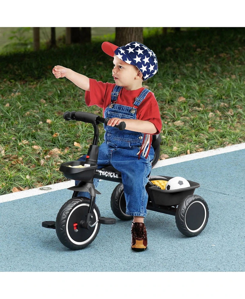 Qaba Tricycle for Kids Age 2-5, Toddler Bike for Children