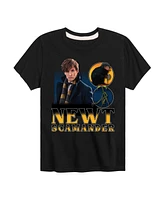 Harry Potter Big Boys Newt Scamander Graphic Tee