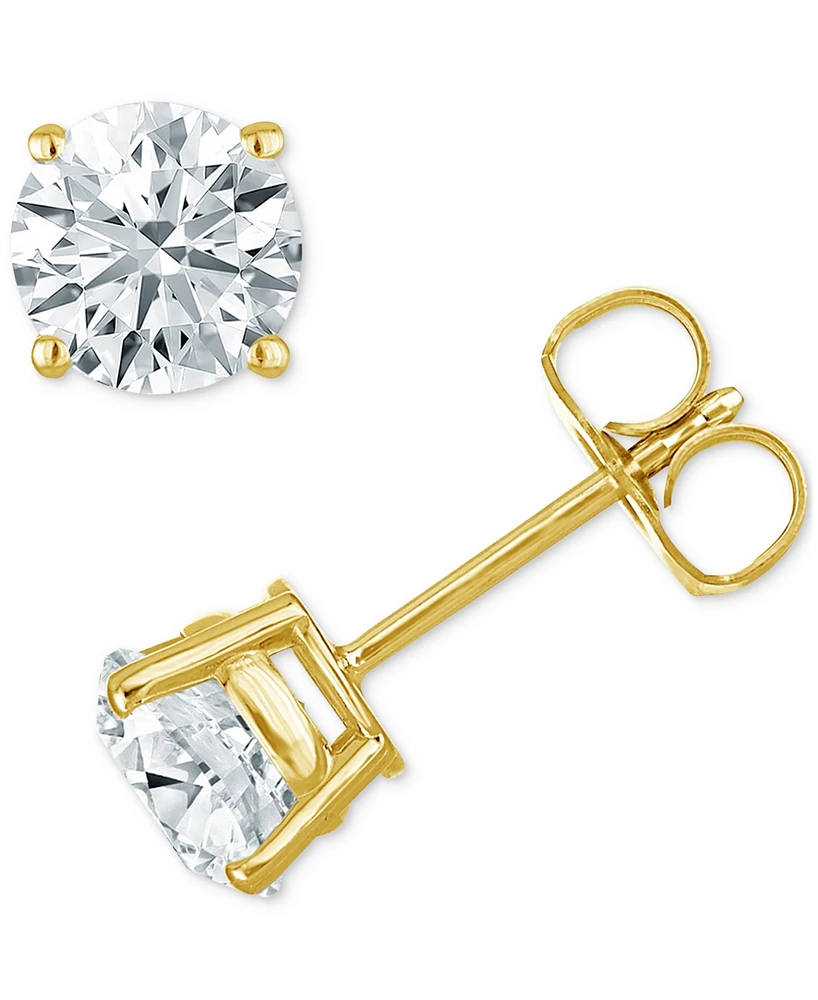 Diamond Four Prong Stud Earrings (1-1/2 ct. t.w.)