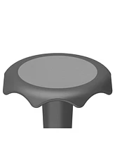 Vs America Inc Vs America Hokki Stool Flexible Ergonomic Seating - 20" Black