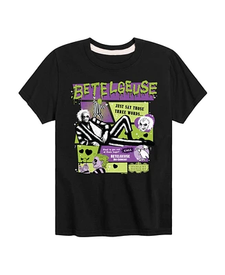 Beetlejuice Big Boys Betelgeuse Graphic Tee