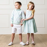 Hope & Henry Big Boys Cotton Stretch Chino Short
