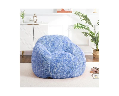 gaomon Bean Bag Chair, Faux Fur Kids Bean Bag Chair for Gaming Reading
