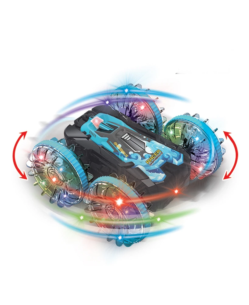 Flipo Turbo Terrain Land, Sea Snow Remote Control Stunt Car