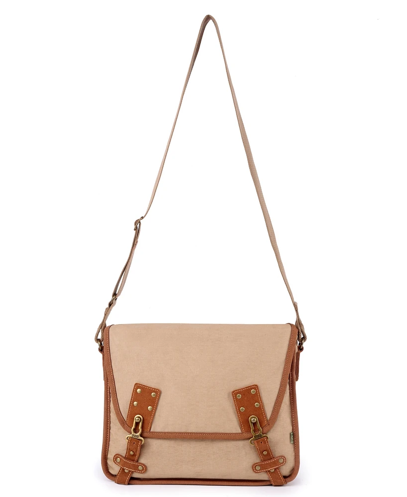 Tsd Brand Dolphin Canvas Messenger Bag