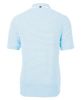 Cutter & Buck Men's Virtue Eco Pique Stripe Recycled Polo