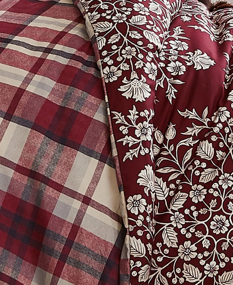 Southshore Fine Linens Christmas Carol 5-Pc. Holiday Comforter Set, King/California King