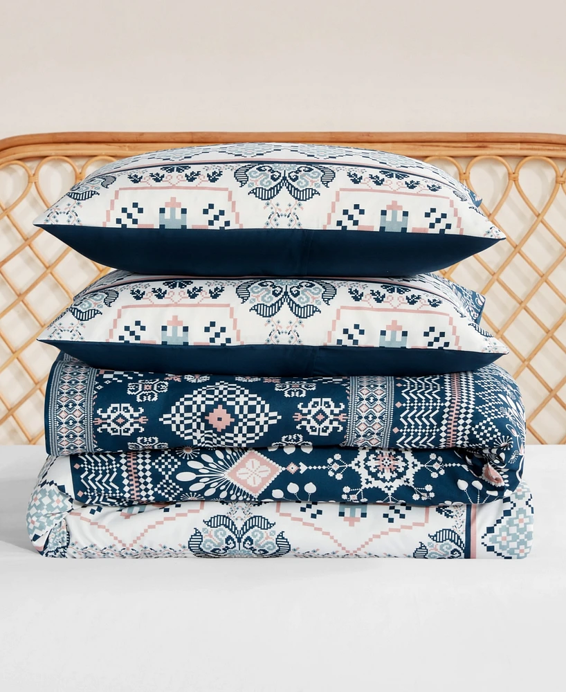 Jessica Simpson Bohemian 3-Pc. Comforter Set