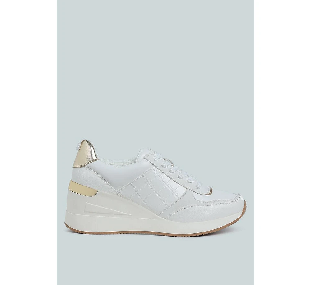 Noltas Chunky Wedge Heel Sneaker