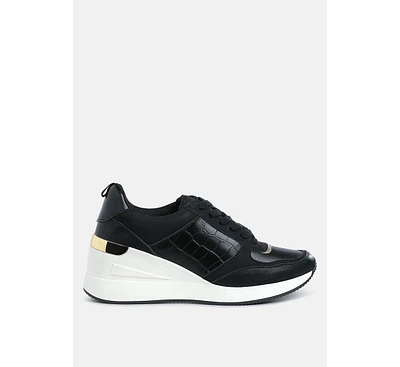 Noltas Chunky Wedge Heel Sneaker