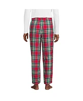 Lands' End Big & Tall Flannel Pajama Pants