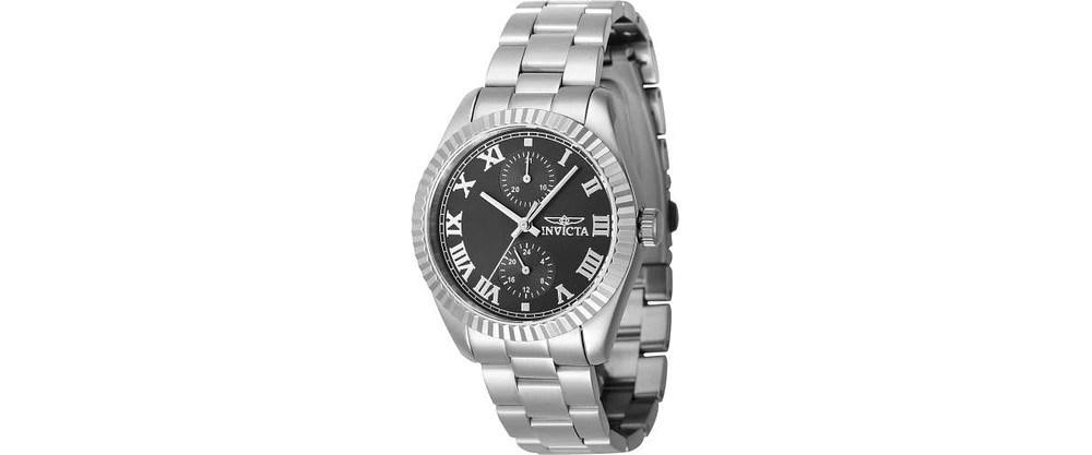 Invicta Women's 47434 Specialty Quartz Multifunction Black Dial Watch