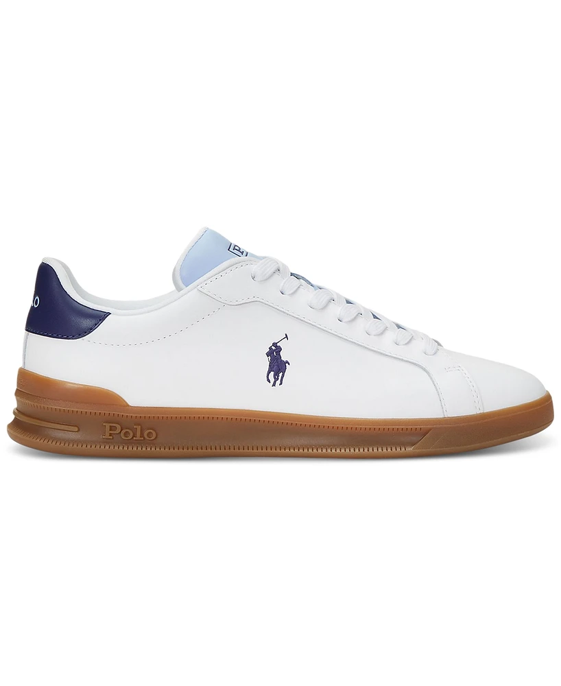 Polo Ralph Lauren Men's Heritage Court Ii Leather Lace-Up Sneakers