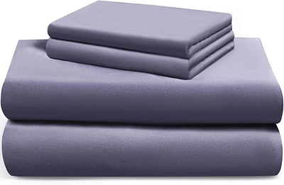 LuxClub Bamboo Sheets - 100% Derived Rayon, Cooling, Ultra Soft