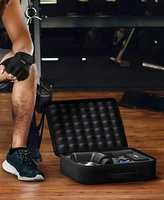 Tzumi PROfit Percussion Muscle Massage Gun, Rechargeable Deep Tissue Full-Body Massager with Multiple Attachments