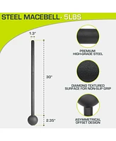 ProsourceFit Steel Macebell, 5 lb