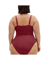 City Chic Plus Size Seville Underwire 1 Piece